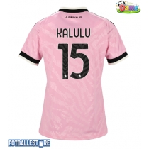 Juventus Pierre Kalulu #15 Bortedrakt Dame 2026-27 Kortermet
